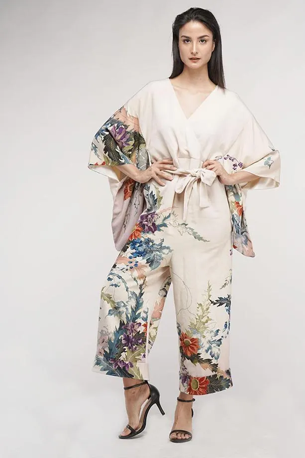 Flowers Kimono Jump suit, image 1