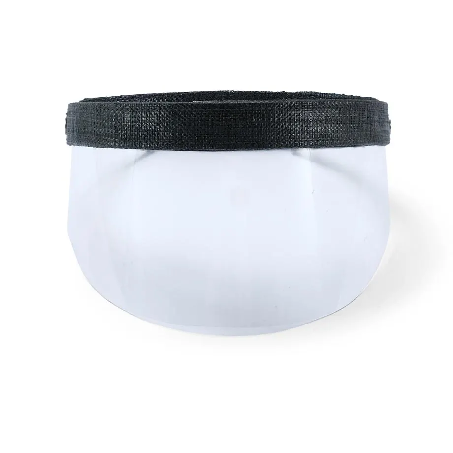 GOGGLES IN RAFFIA + FACE SHIELD (BLACK), image 3