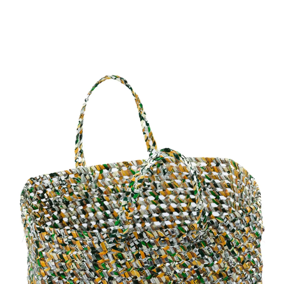 Rattan tote, image 1