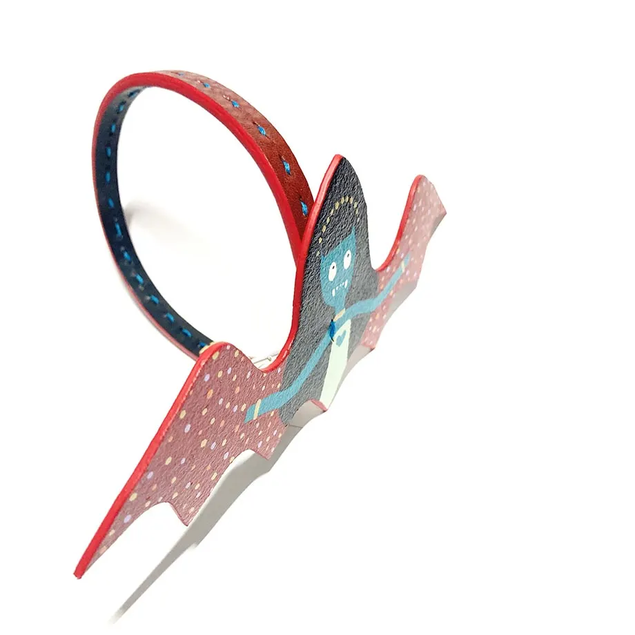 Manananggal Bag Charm Black and Red, image 4