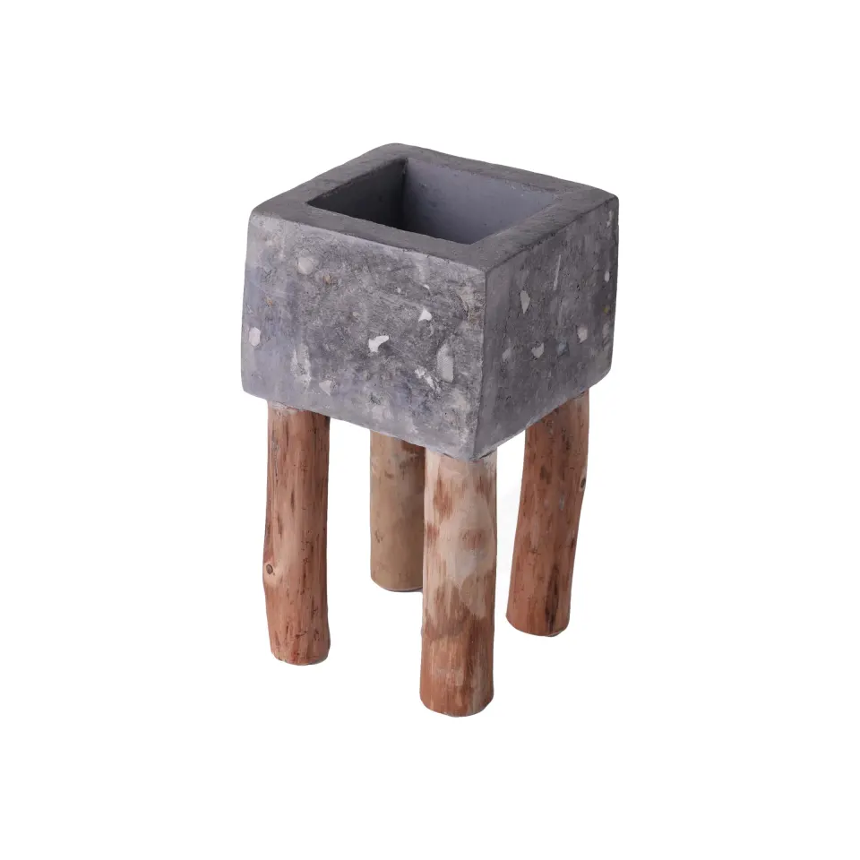 Minimalist Legged Planter - Silo Studios Collection, image 3