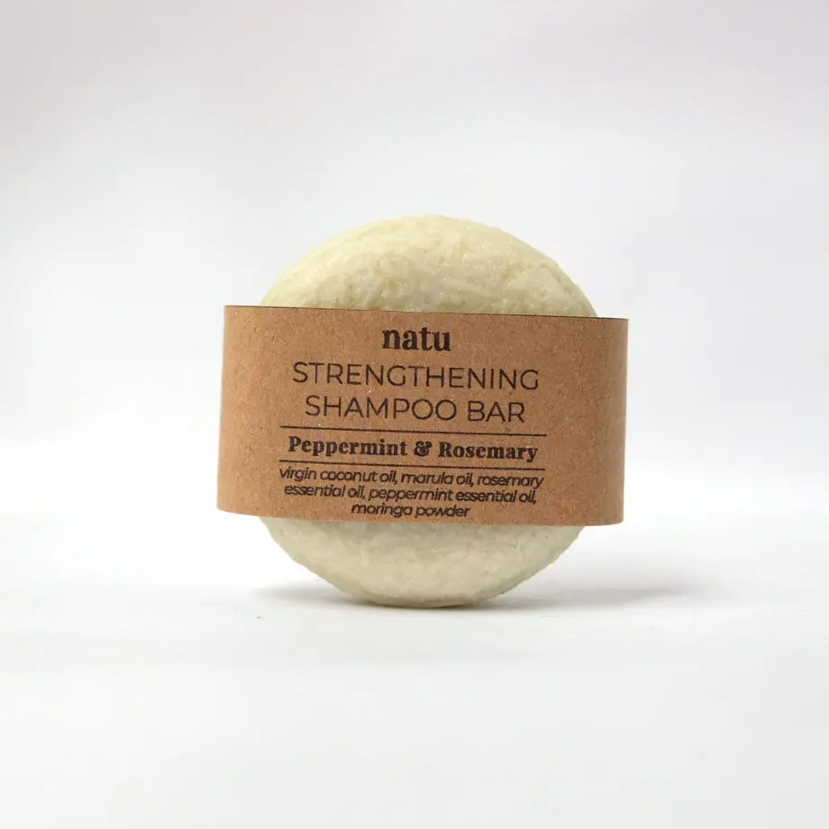 Rosemary Mint Strengthening Shampoo Bar, image 1