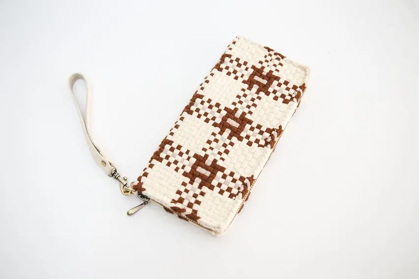 Cheska Wallet Plaid Sunrise, image 1