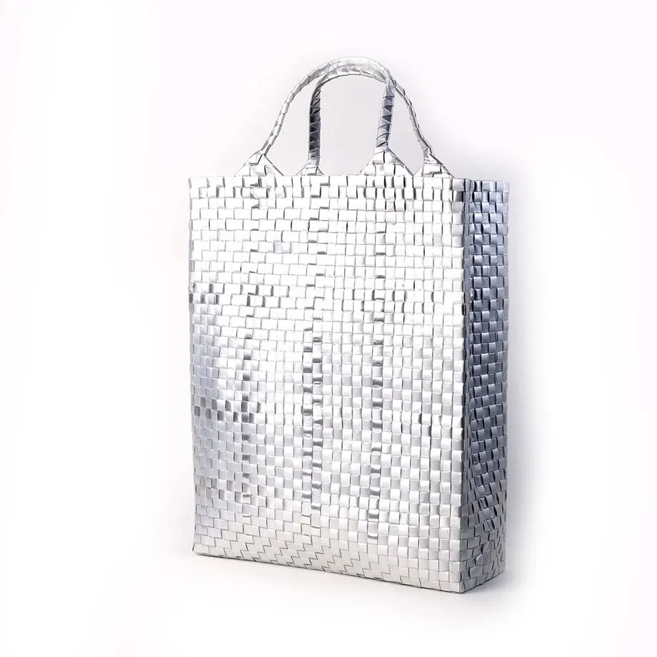 Tall Woven Square Tote (WV10-06-49L), image 4