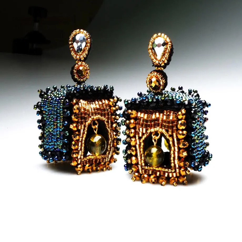 Bird Box Cuckoo Clock Earrings, image 2