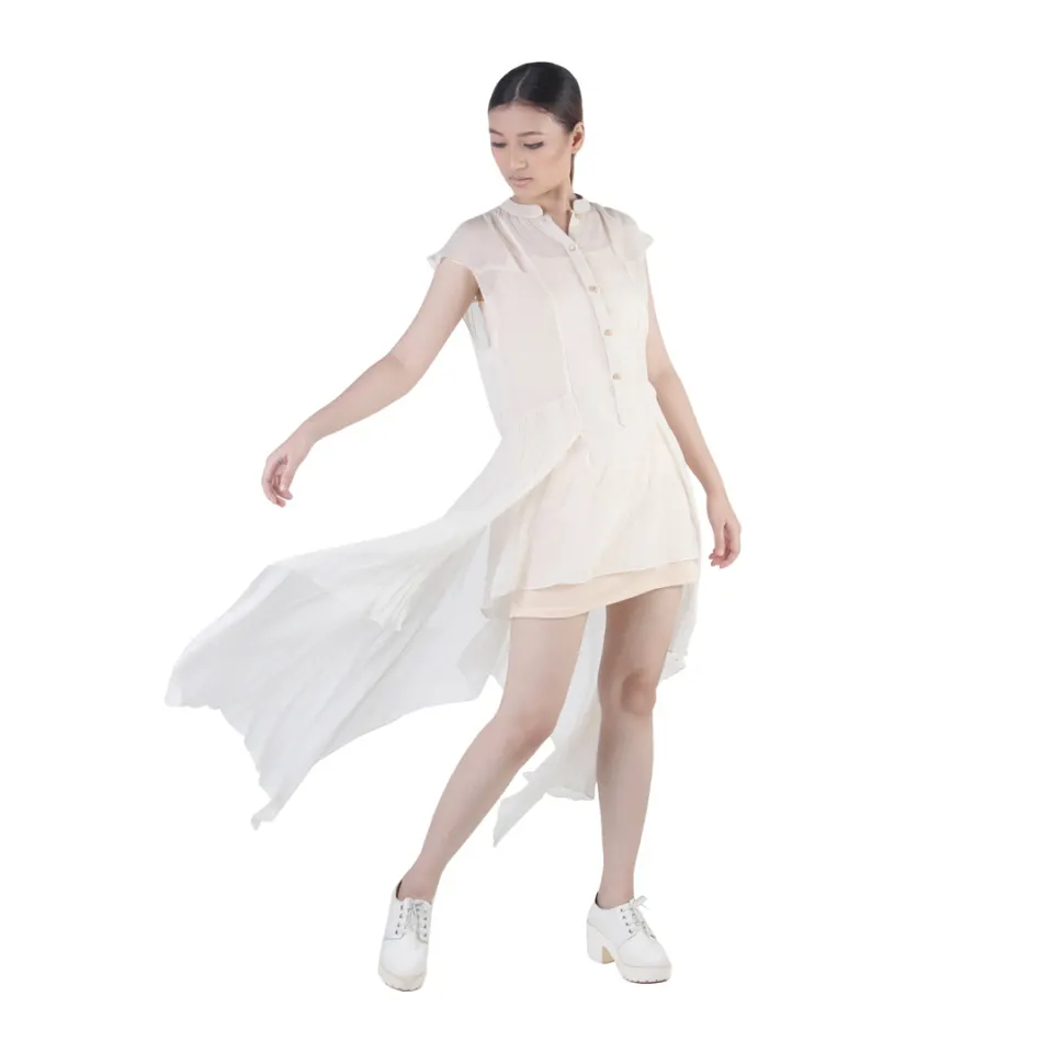 Pineapple crepe dress , image 1