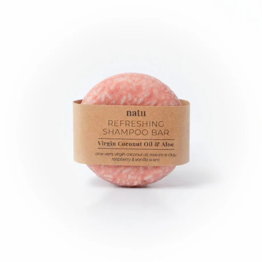 Rose Clay Refreshing Shampoo Bar, image 1