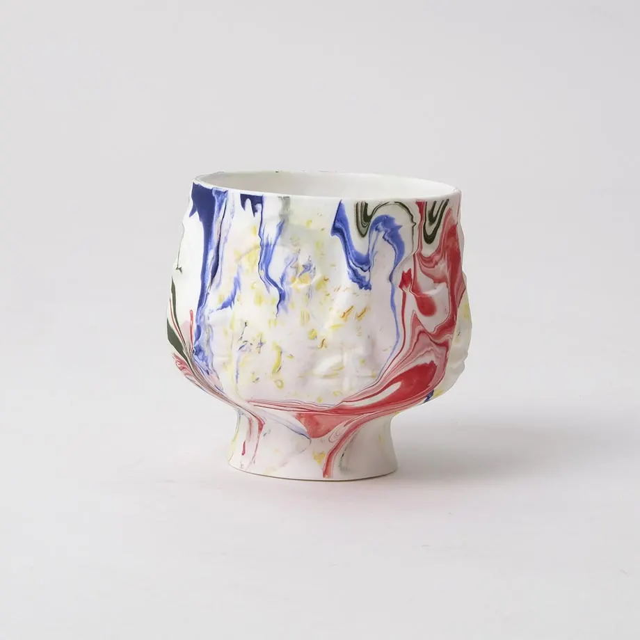 AURORA CUBISM PARTY VOTIVE CANDLE HOLDER / PLANTER , image 1