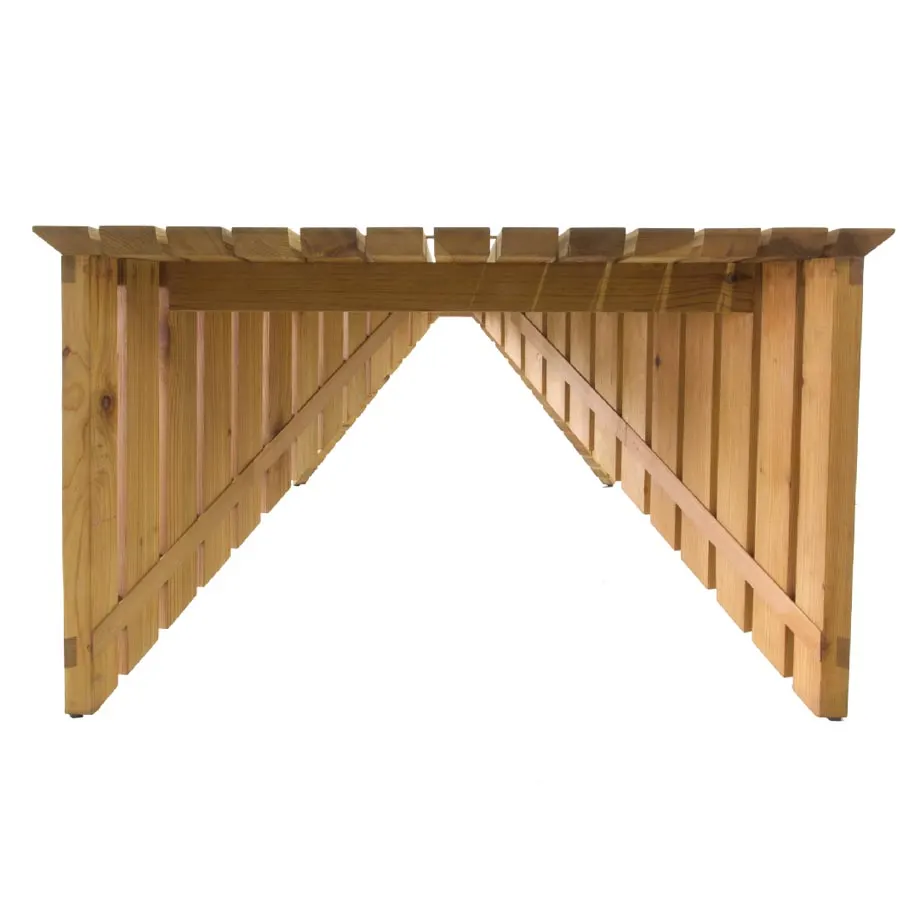 Origami Cedar Dining Table, image 3