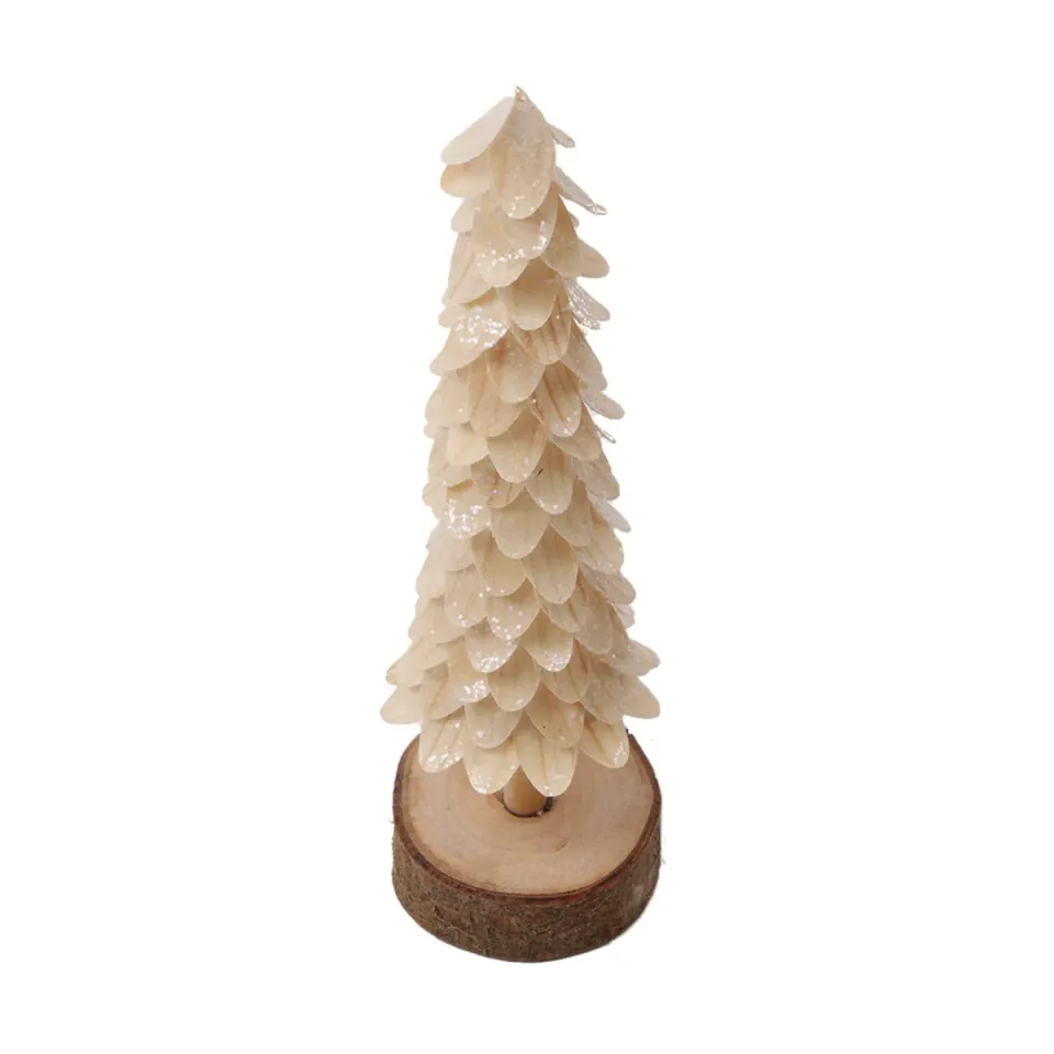 9” and 12”H Wood Petal Tree s/2, image 2