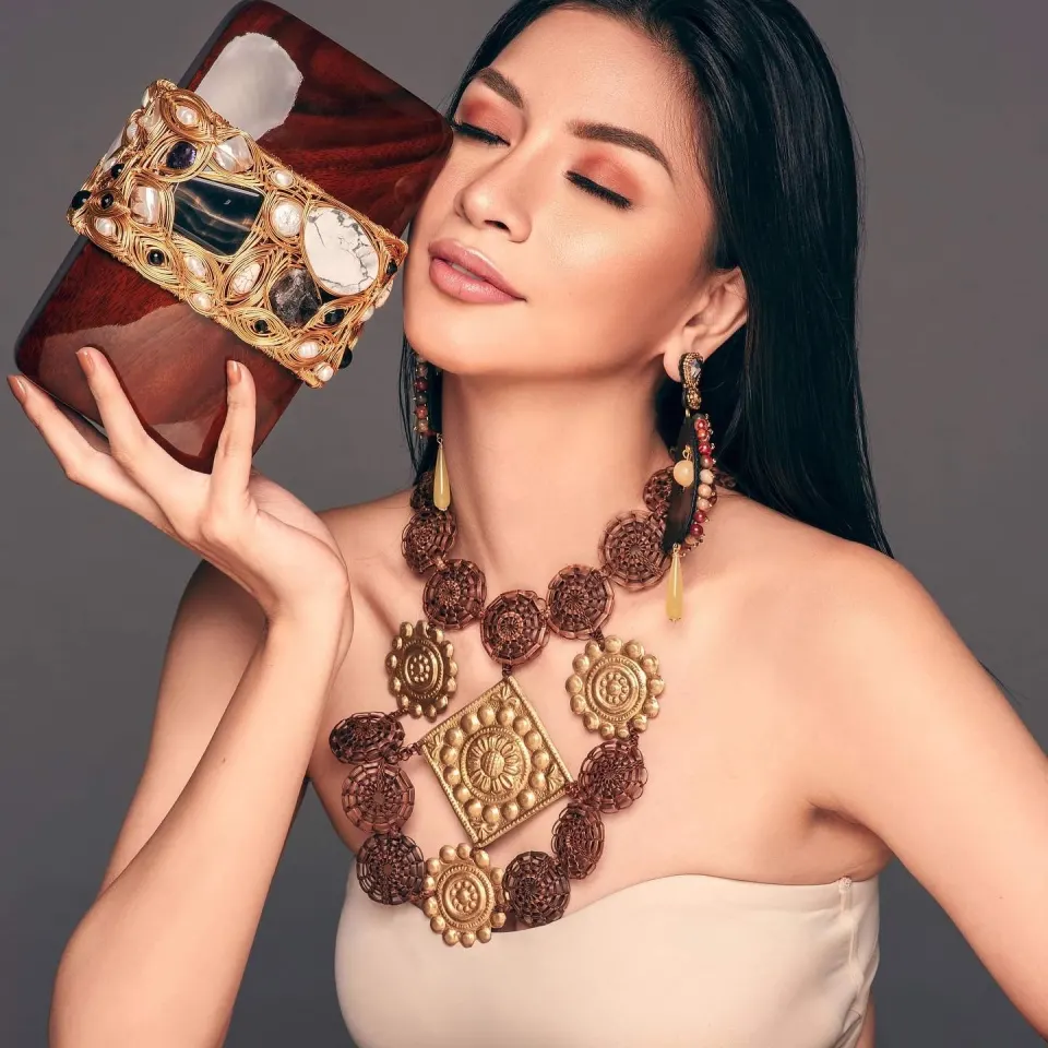 Agsam x Mutuc HARDIN necklace. National Living Treasure Award. , image 1