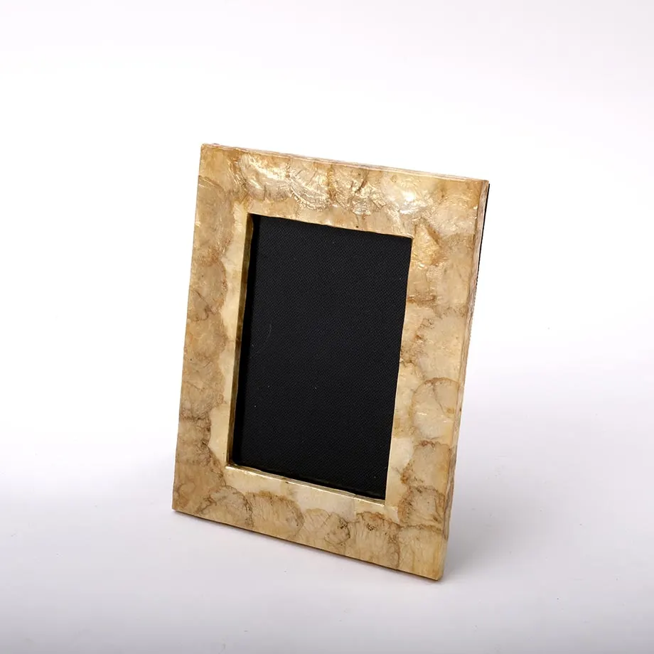 Plain smoked capiz photo frames, image 3
