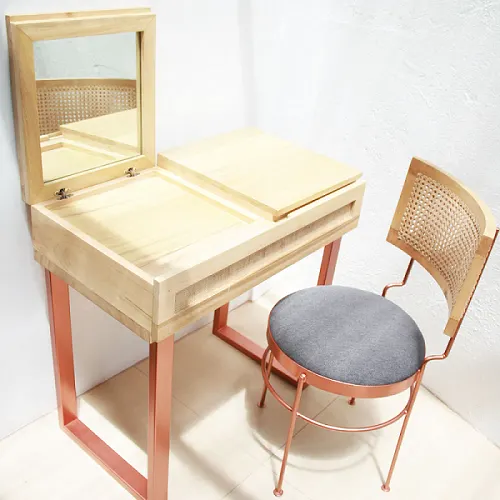 Cabana vanity desk and Mana chair