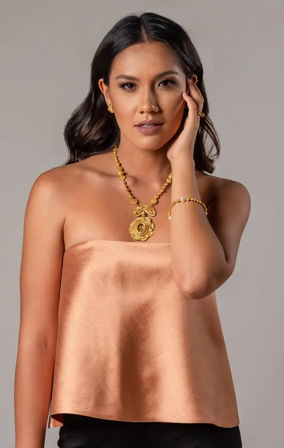 Amami Tambourine Necklace, image 2