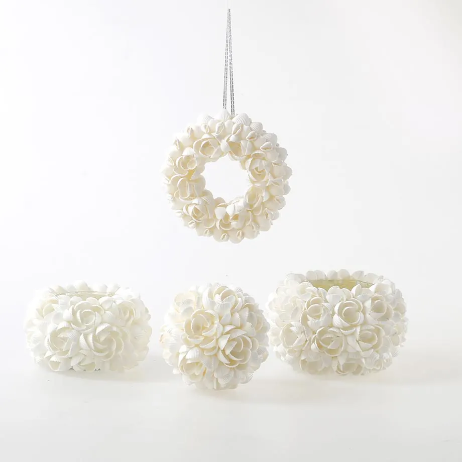 Wreath and Ball Ornament Set, image 1