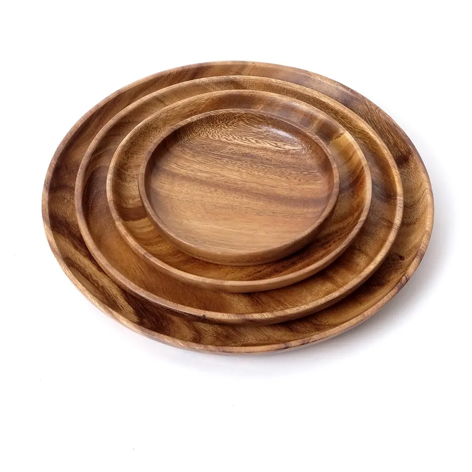 Acacia Traditional Round Tray (MF-020), image 3
