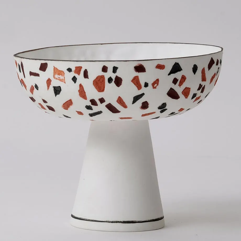 Mosaic Footed Bowl, image 5