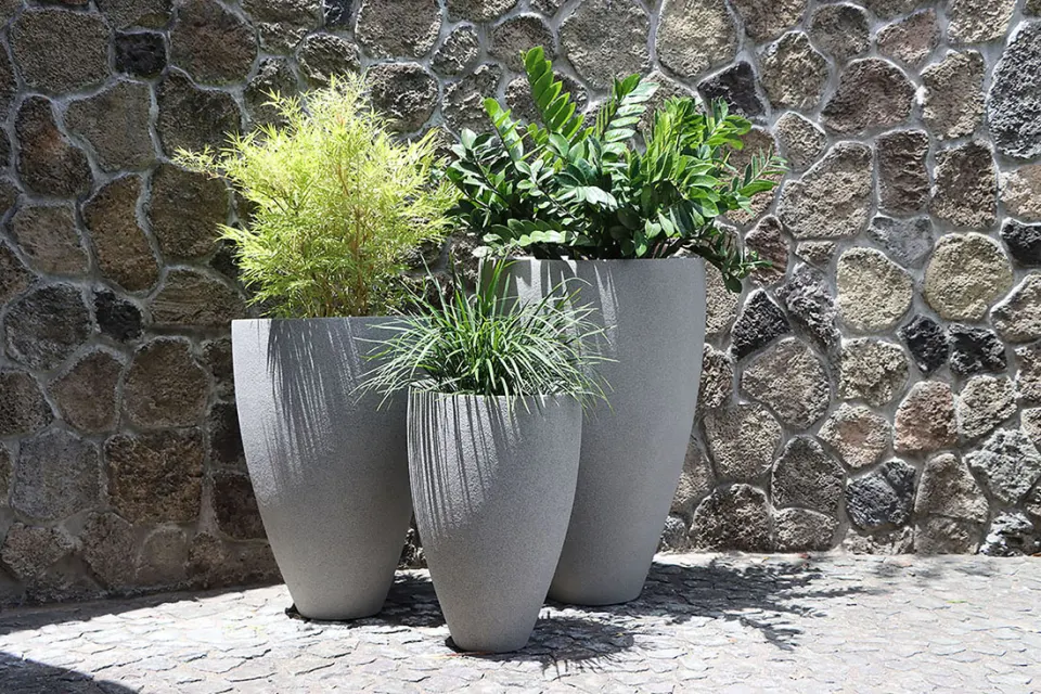 Granite stone planters, image 4