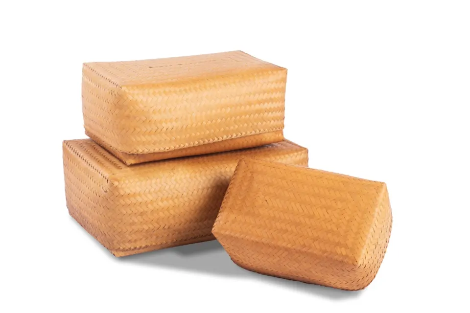 Bamboo Treasure Chest (Set of 3) , image 5