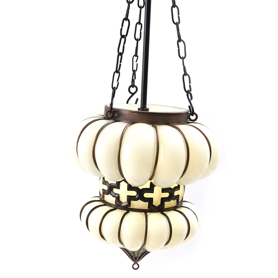 Majarasha Morrocan Blown Glass Pendant , image 3