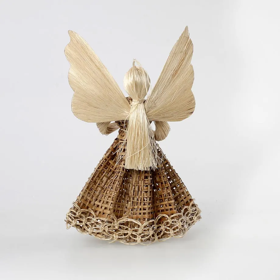 6” Burlap Angels, image 3