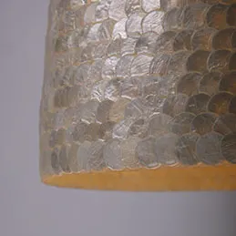 Bell shape Capiz Lamp, image 2