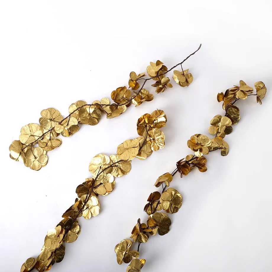  Gold Leaf Blossom Garland (D24FCG-36), image 4