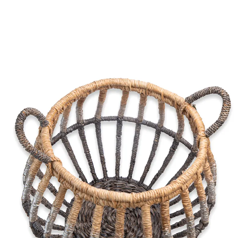 Open Weave Round Basket, image 4