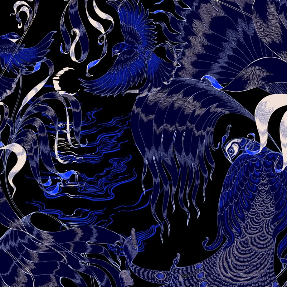Palawan Peacock Artwork