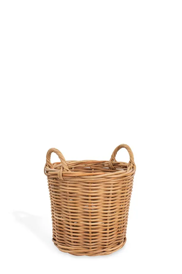 Round Core Wicker Basket