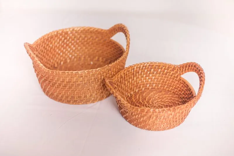 Rattan Fruit Basket, image 2