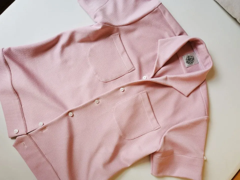 Presko Shirt in cotton pink, image 3