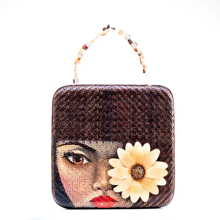 Agsam x k.Manansala handpainted bags. National Artist Award., image 2