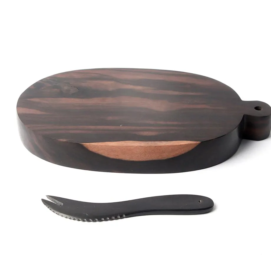 Cheeseboard set oval shape, image 1