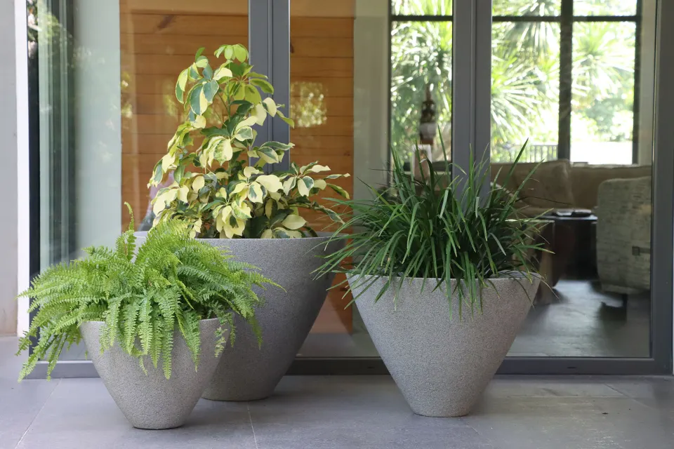 Granite stone planters, image 2