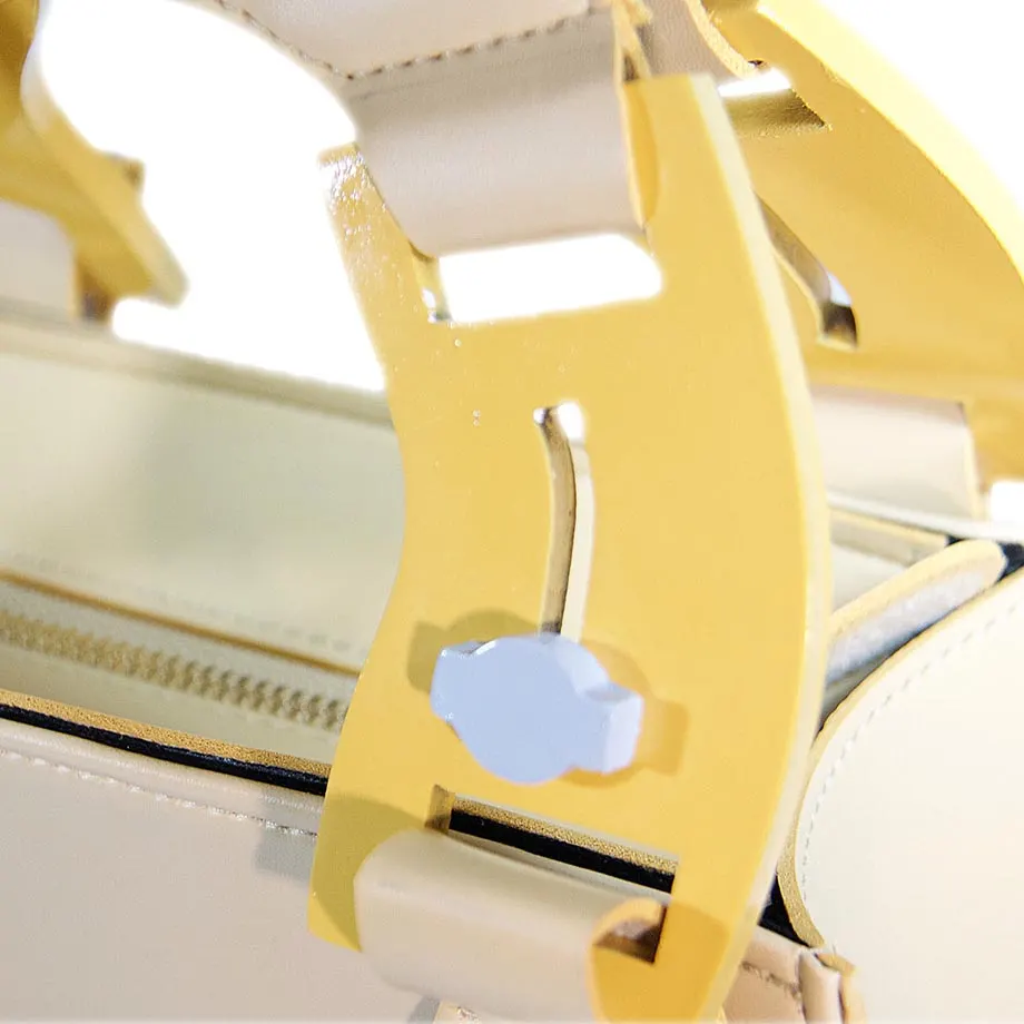 S. DALI Mini Handbag in nude, image 1