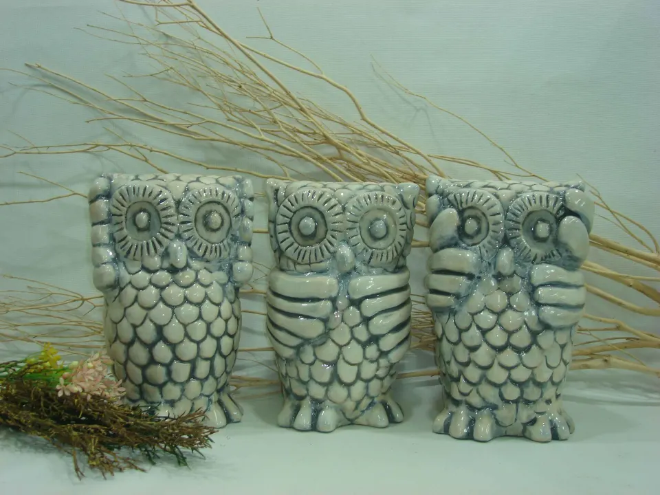 L&G Village Pottery Tea Light Vases, image 1