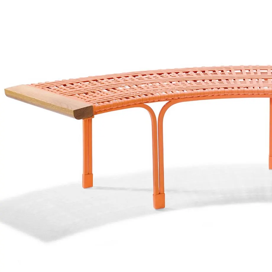 CHEQUE Curved Bench, image 6