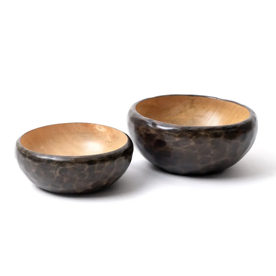 AMB20-03 Round chiselled bowl and AMB20-04 Round chiselled bowl, large, image 3