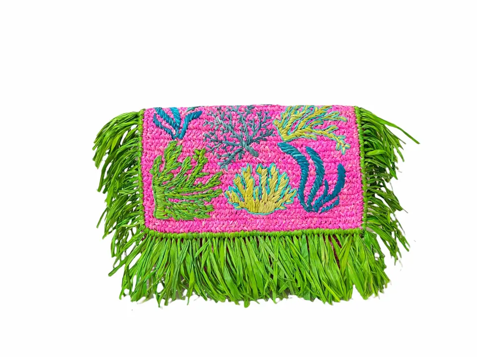CORAL CLUTCH BAG, image 2