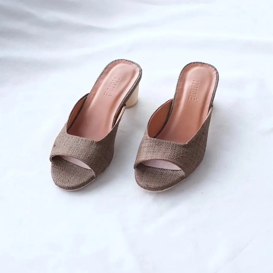 REGINA Raffia Heel , image 5