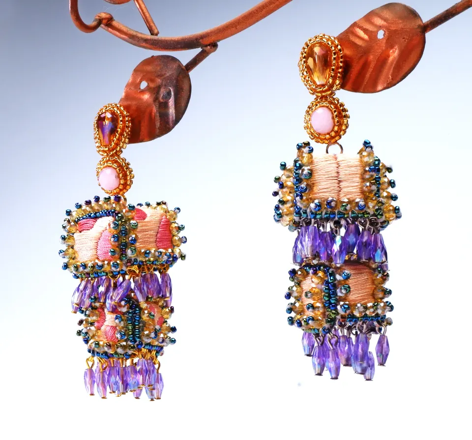 Make The Fireflies Dance Earrings, image 2