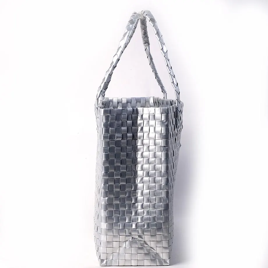 Medium Woven Square Tote (WV11-07-3B), image 1