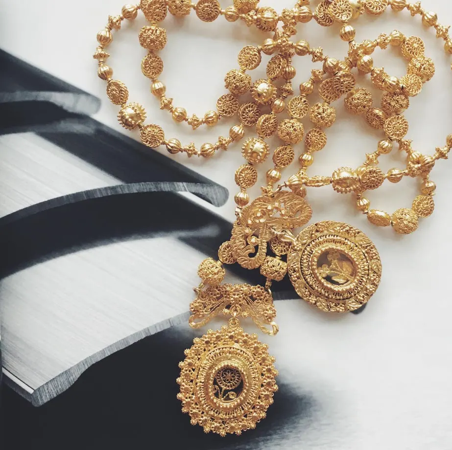 Amami Tambourine Necklace, image 3