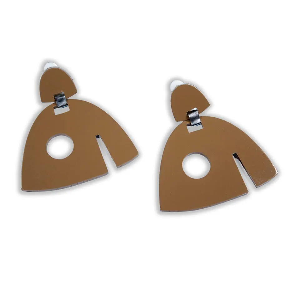 TESLA Clip-on Earrings, image 1