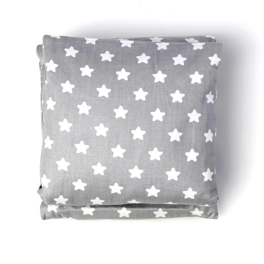 Kimochi Aroma Herbal Pillow – Gray Stars, image 1