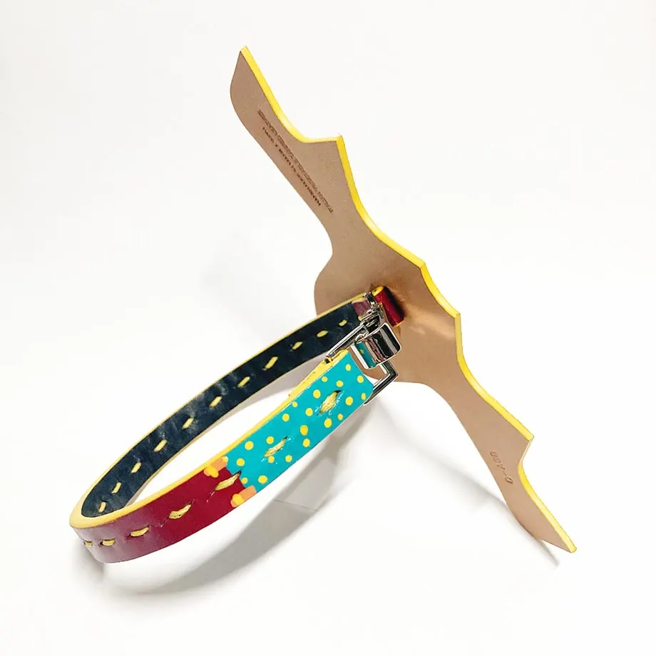 Manananggal Bag Charm Turquoise and Orange, image 4