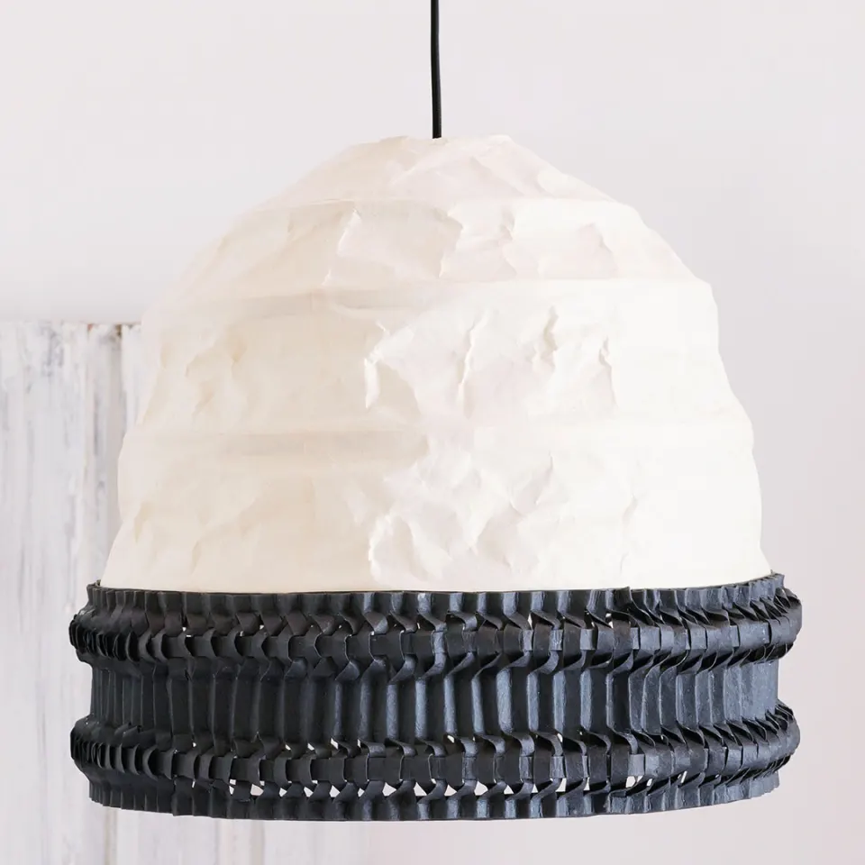 Mushroom Collapsible Paper Lamp, image 1