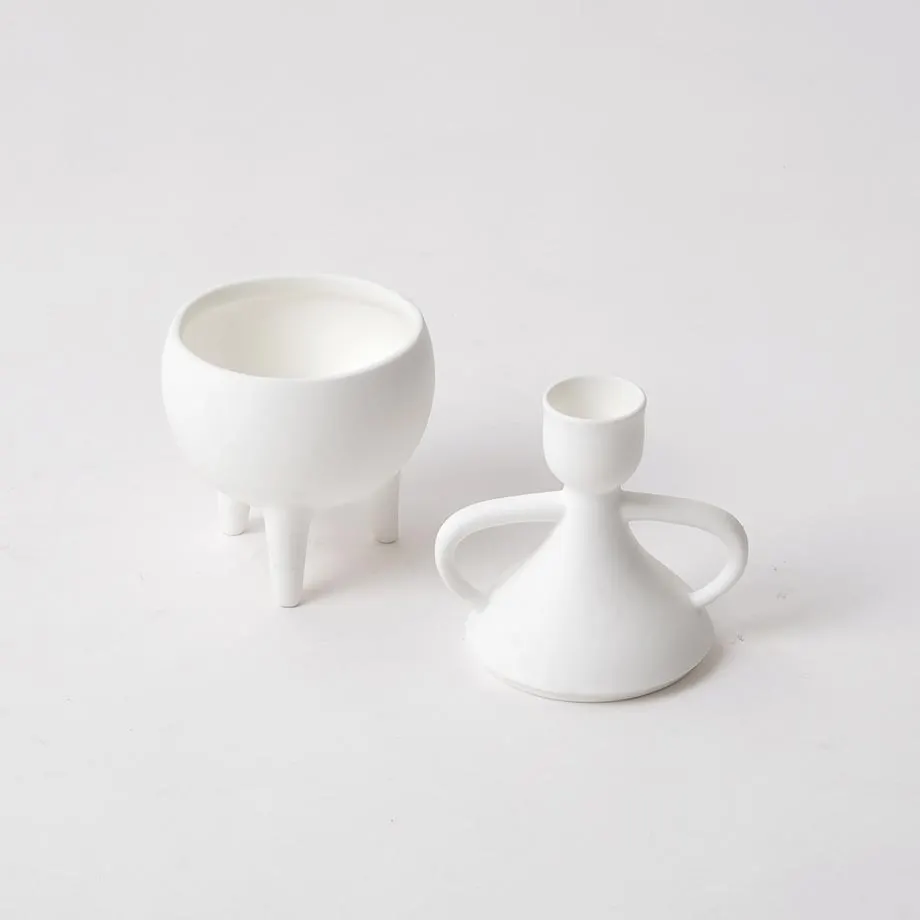 BOX POTTS CANDLE HOLDER / BUD VASE , image 1