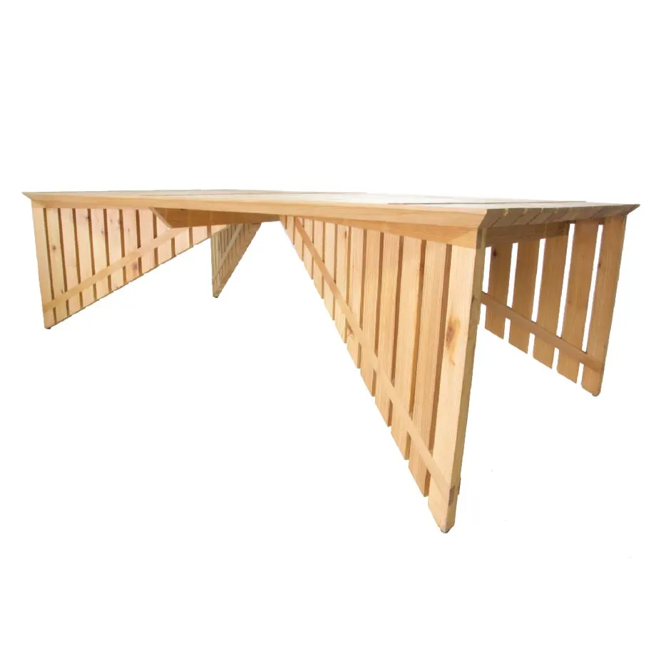 Origami Cedar Dining Table, image 1